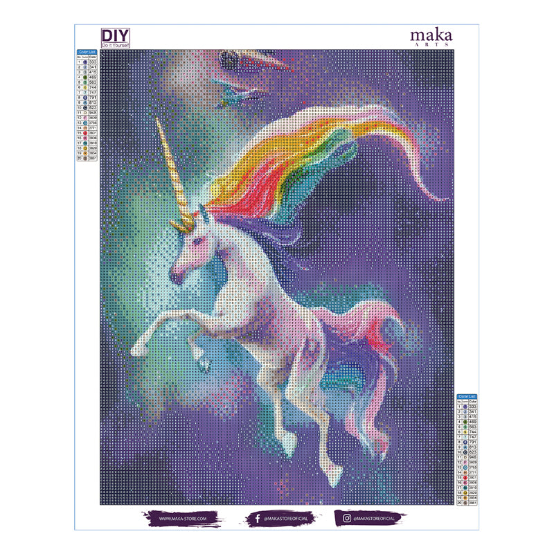 [DP] UNICORN 40X50 CM