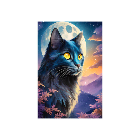 [DP] MIDNIGHT CAT 20X30CM